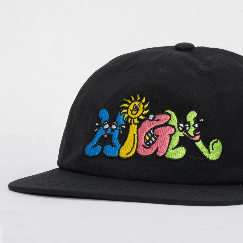 BONE HIGH 6 PANEL GOOFY PRETO